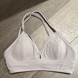 LAST CHANCE!! Lululemon Lilac crisscross sports bra